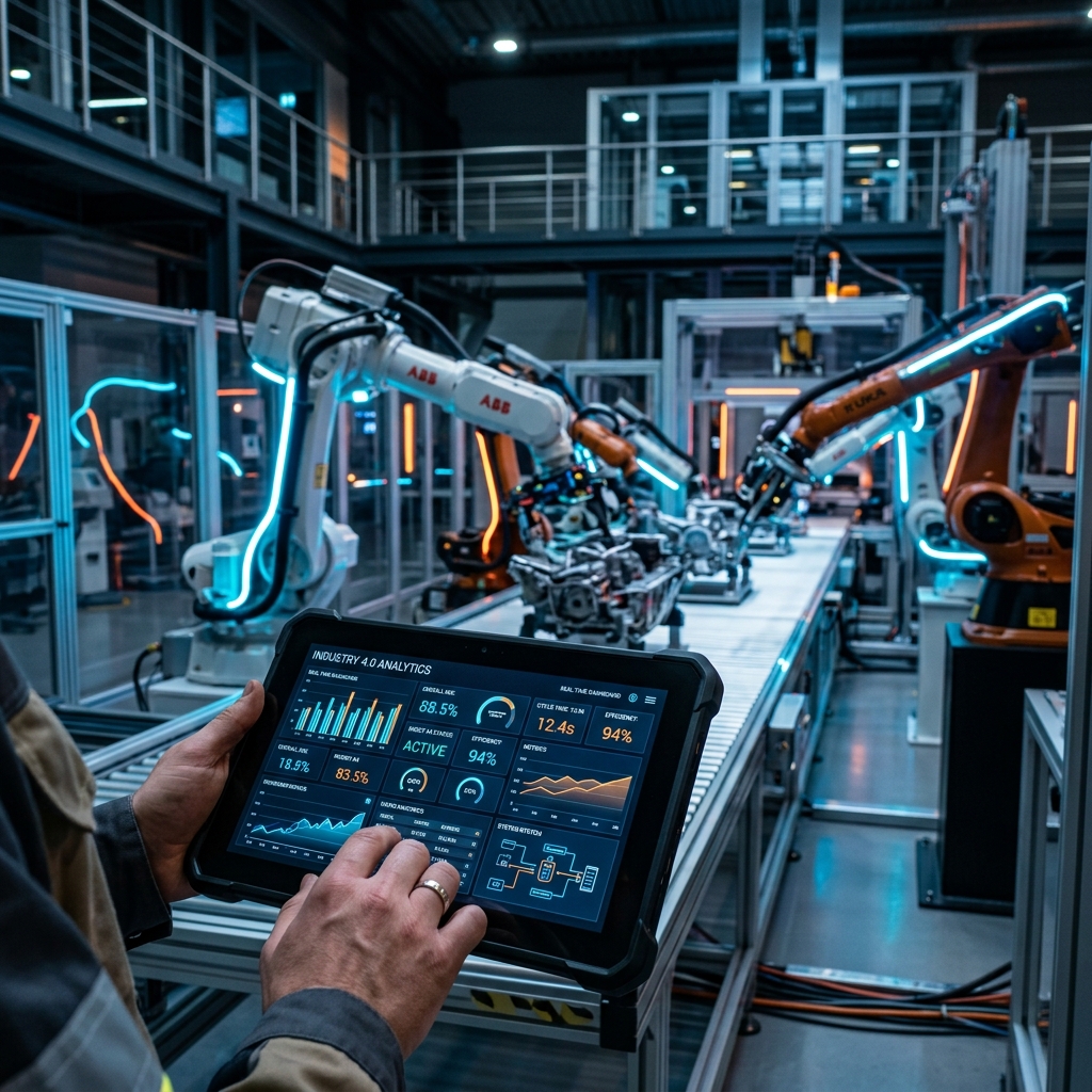La Cuarta Revolución Industrial: Cuando los datos controlan la fábrica