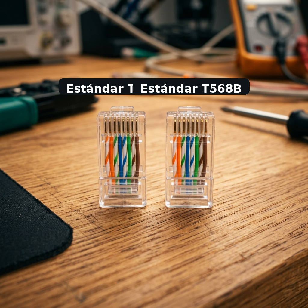 Cómo hacer un cable de red: diferencia entre estándar T568A y T568B